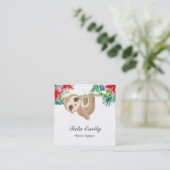 Carré Carte de visite de la machine à sous Baby Services (Debout devant)