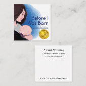 Carré Carte de visite de l'auteur (Devant / Derrière)