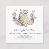 Carré Carte de visite d'oeufs de magick Dragon (Dos)