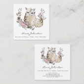 Carré Carte de visite d'oeufs de magick Dragon (Devant / Derrière)