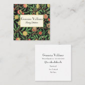 Carré Carte de visite Esthétique, Coiffeur, Coiffeur (Devant / Derrière)