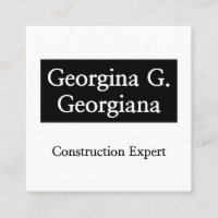 Carte de visite expert en construction légère et m
