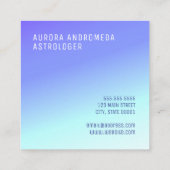 Carré Carte de visite Mystic Sun (Dos)