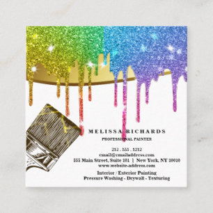 Carré Carte de visite peintre