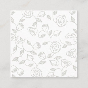 Carré Carte de visite puissant, 3,5 pouces x 2,5 pouces