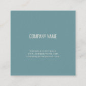 CARRÉ CARTE DE VISITE SEASHELL (Dos)