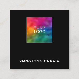 Carré Cartes de visite Ajouter Télécharger votre l