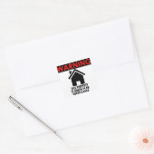 CARRÉ CET ÉTABLISSEMENT EST SOUS SURVEILLANCE STICKER (Enveloppe)