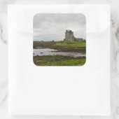 Carré Château de Dunguaire, sticker Irlande (Sac)