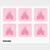 Carré Château Sticker (Feuille)