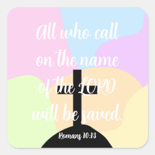 Carré Christian Sticker