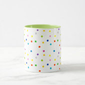 Carré coloré Confetti Mug (Centre)