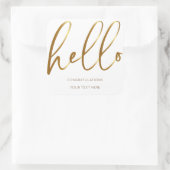 Carré Congratulations Sticker (Sac)