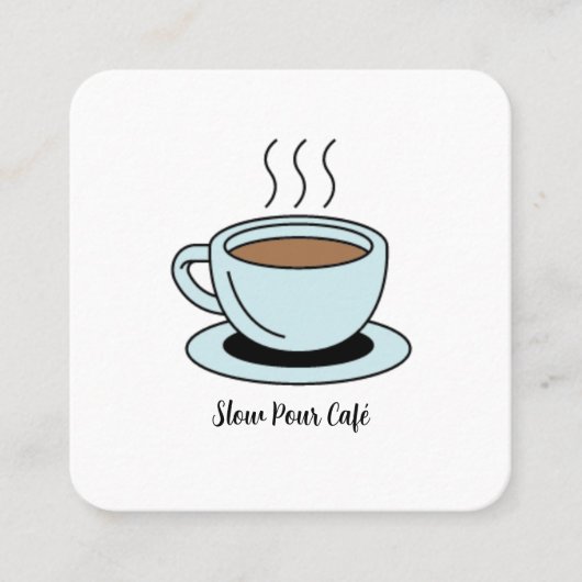 Carré Connectons le Carte de visite de code QR (Devant)