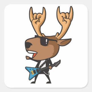 CARRÉ COOL DEEROCKER STICKER