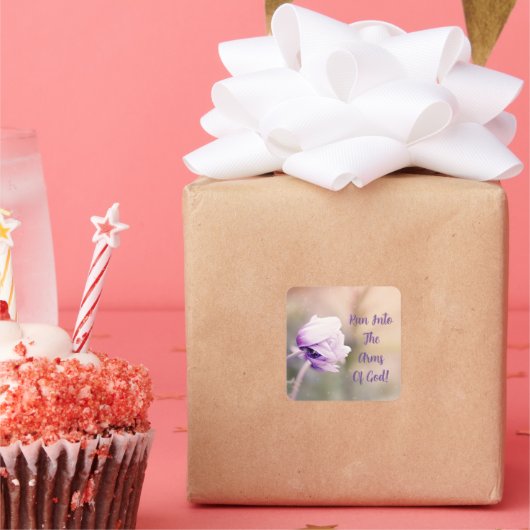 Carré Courez dans les armoiries de Dieu Sticker (Fête)