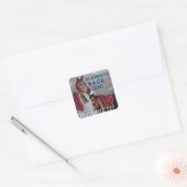 Carré couvertures de retour sur Sticker (Enveloppe)