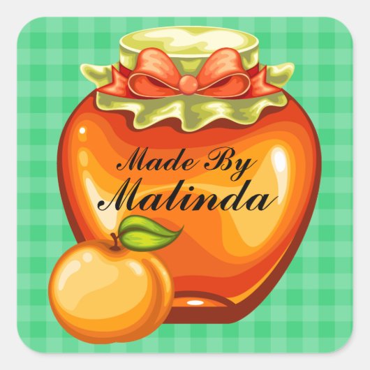 Carré Cuisine - Sticker à canne - SRF (Devant)