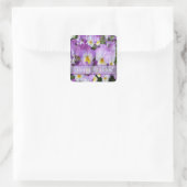 Carré Dainty Violas ~ Sticker Anniversaire (Sac)