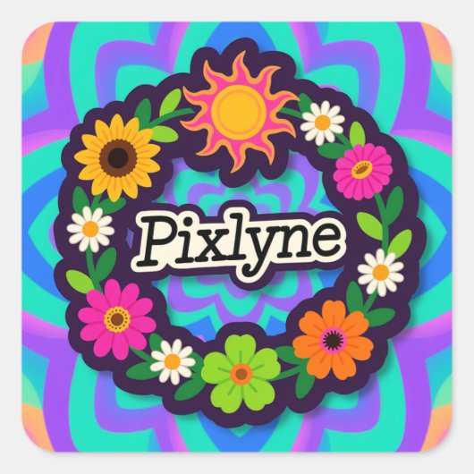 Carré DarkerButOlder Sticker Sheet (Devant)