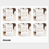 Carré de bougie moderne Étiquette de produit avec (Feuille)