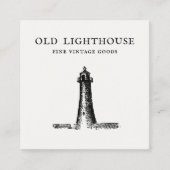 Carré de Carte de visite de phare (Devant)