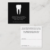 carré de dentiste de référence (Devant / Derrière)