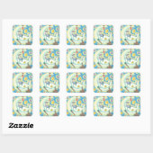 Carré de feuille STICKERS BUNNY SLEEPER (Feuille)