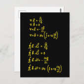 Carré de formule physique Invitation Sticker (Devant / Derrière)