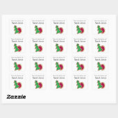 Carré "De la cuisine de :" Sticker (Feuille)