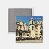 Carré de La Havane, aimant Cuba (Recto/Verso)