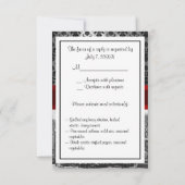 Carré de l'Union NYC Black Damask 211 RSVP 2 (Dos)