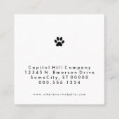 carré de patte d'animal familier de référence (Devant)