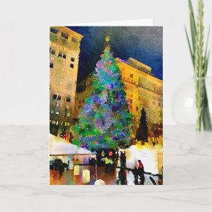 Carré de Portland Pioneer aux Cartes de Noël