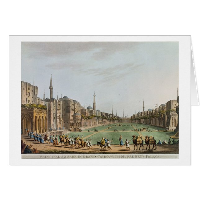 Carré de principal au Caire grand, avec Murad Bey (Devant horizontal)