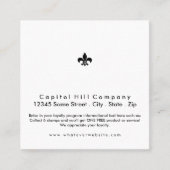 carré de program fleur de lys de fidélité (Devant)