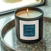 Carré Decorative Candle Label Square Sticker