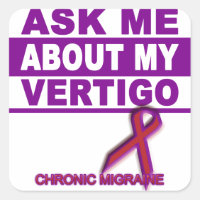 Demandez-moi à propos de My Vertigo - Sticker