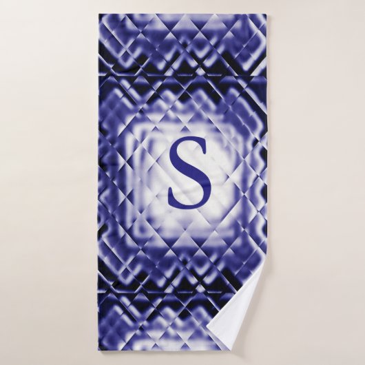 Carré Dimensionnel-Marine-S (Serviette de bain)
