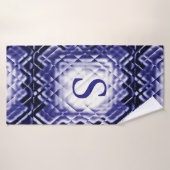 Carré Dimensionnel-Marine-S (Serviette de bain)