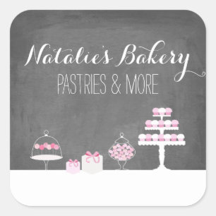 Carré Douceur Traitements Chalkboard Boulangerie Sticker