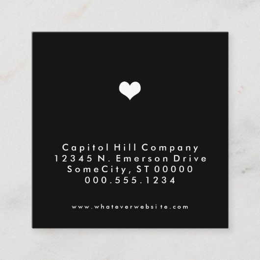 carré du coeur de référence (Devant)