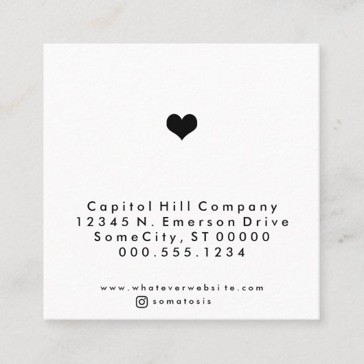 carré du coeur de référence avec IG (Devant)