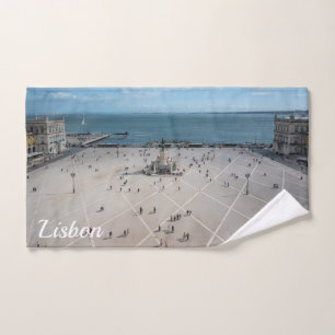 Carré du commerce d'en haut à Lisbonne, Portugal