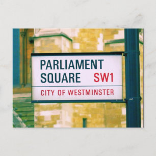 Carré du Parlement - Westminster - Londres - Carte
