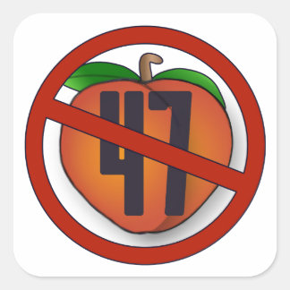 Carré Empêcher Trump Sticker