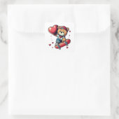 Carré Envoyer Mon Sticker D'Amour (Sac)