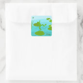 Carré F pour Sticker pour grenouille (Sac)