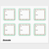 Carré Fashion Forward Jackalope Sticker (Feuille)