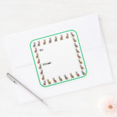 Carré Fashion Forward Jackalope Sticker (Enveloppe)